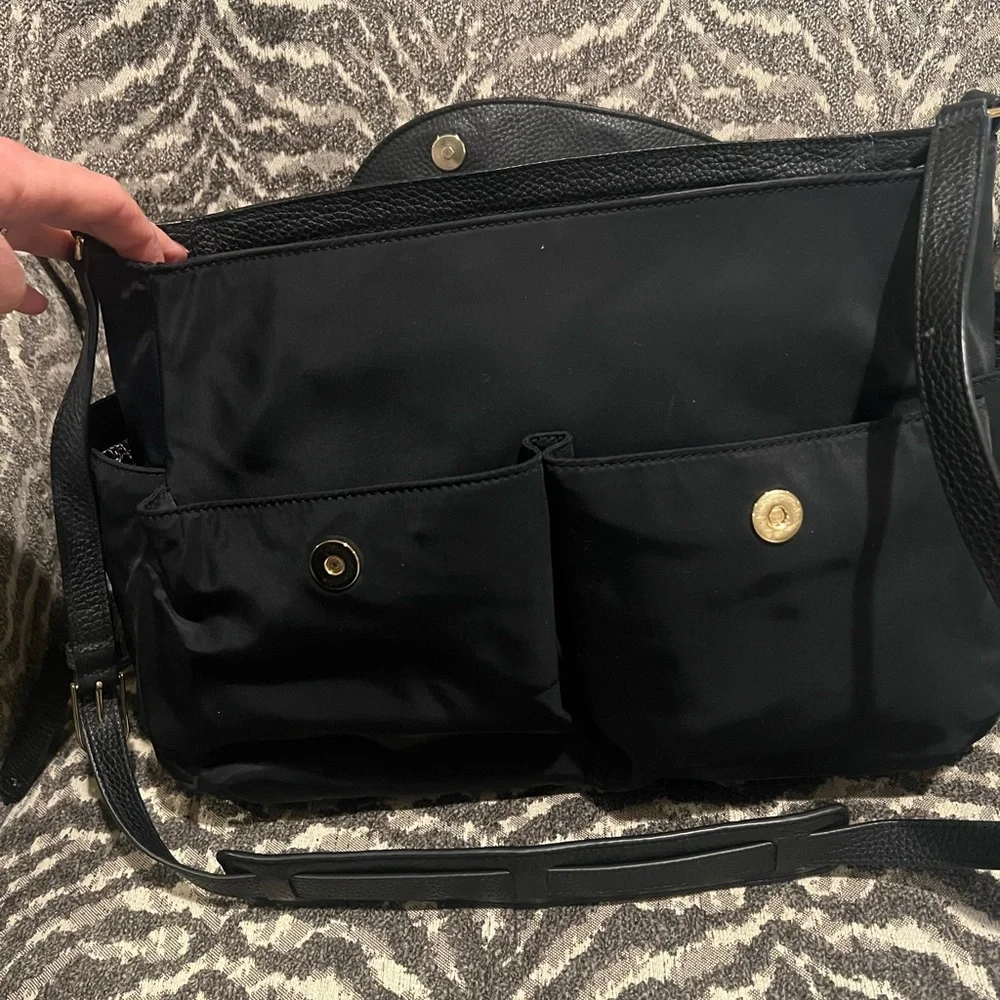Tory Burch Thea Nylon Messenger Diaper Bag
